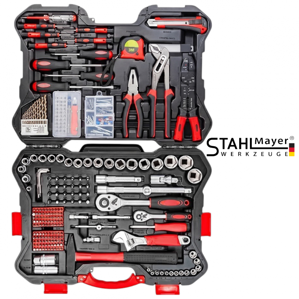 Гедоре Комплект 303 части 1/2" 1/4" STAHLMAYER Инструменти Гедоре Комплект 303 части 1/2" 1/4" STAHLMAYER Инструменти