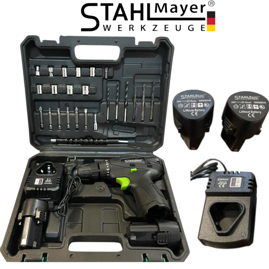 Акумулаторен Мини Винтоверт STAHLMAYER 24V 5AH Акумулаторен Мини Винтоверт STAHLMAYER 24V 5AH