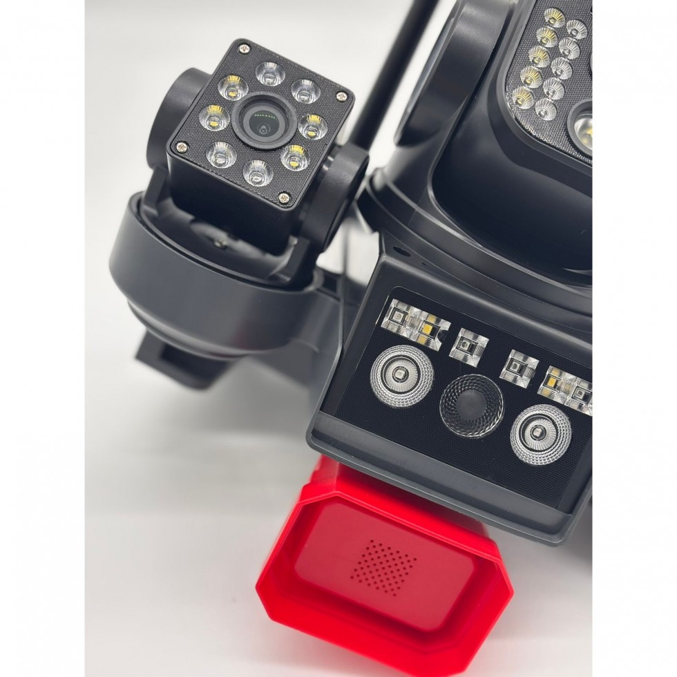 СОЛАРНА ОХРАНИТЕЛНА КАМЕРА SUNVISION – 16 MP, 3 ОБЕКТИВА, АЛАРМА , 4G - SIM карта , МОДЕЛ 28-73