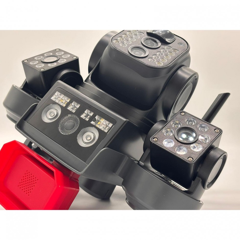 СОЛАРНА ОХРАНИТЕЛНА КАМЕРА SUNVISION – 16 MP, 3 ОБЕКТИВА, АЛАРМА , 4G - SIM карта , МОДЕЛ 28-73