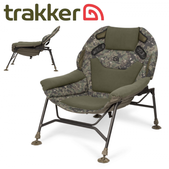 Рибарски Стол Levelite Colossus Camo Recliner Trakker