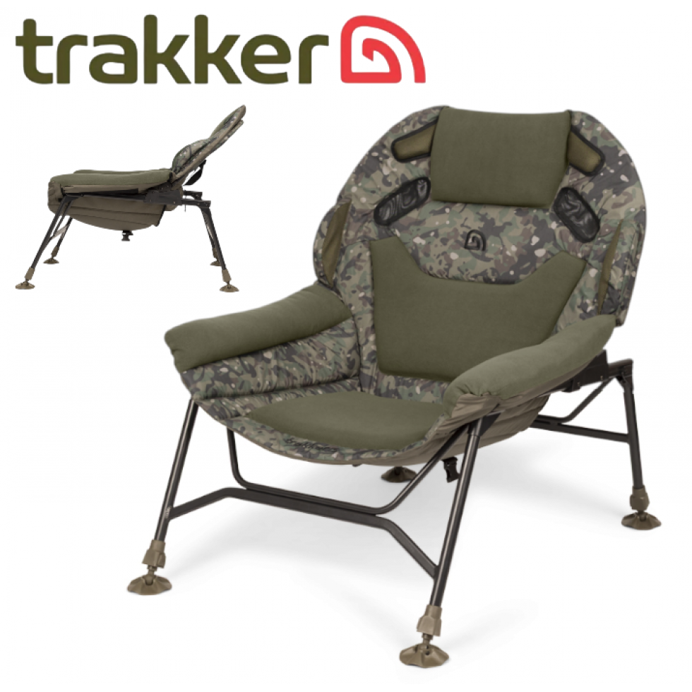 Рибарски Стол Levelite Colossus Camo Recliner Trakker