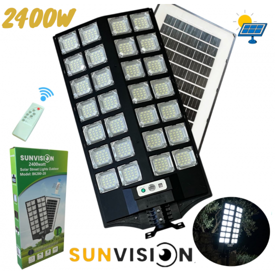 SUNVISION Соларен LED Прожектор Лампа 2400W 29-13