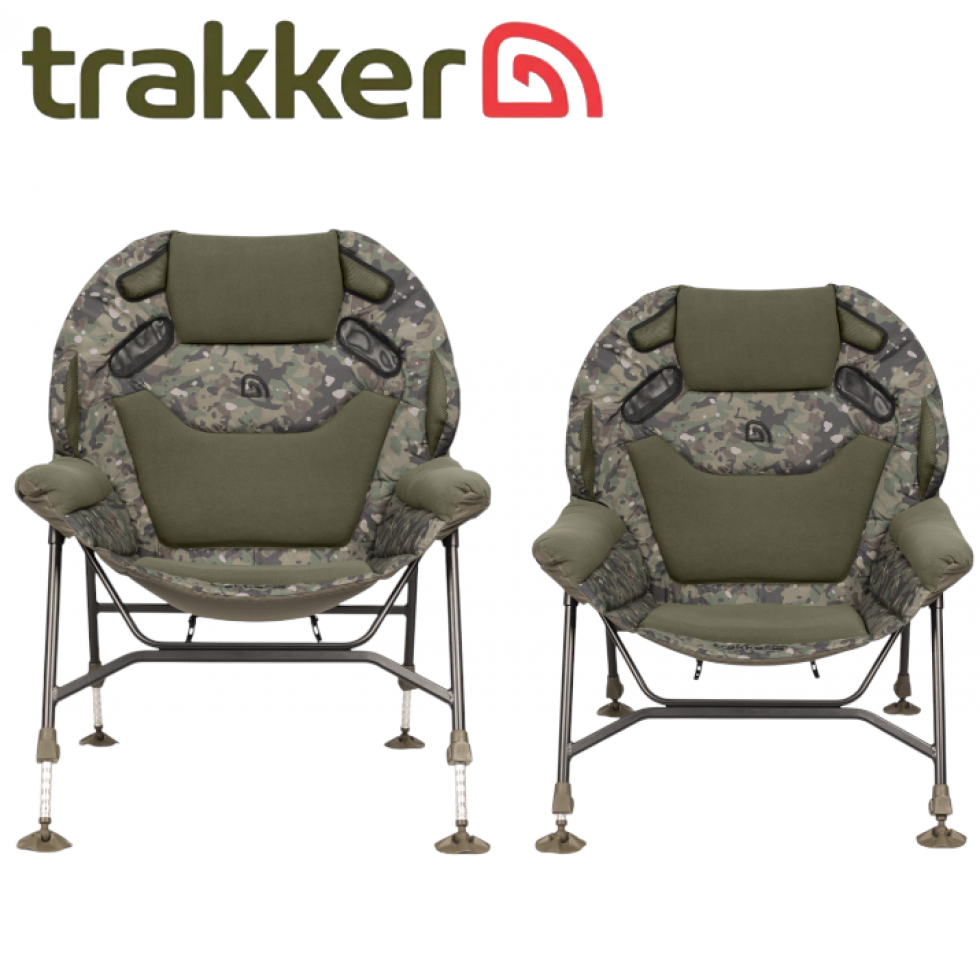 Рибарски Стол Levelite Colossus Camo Recliner Trakker