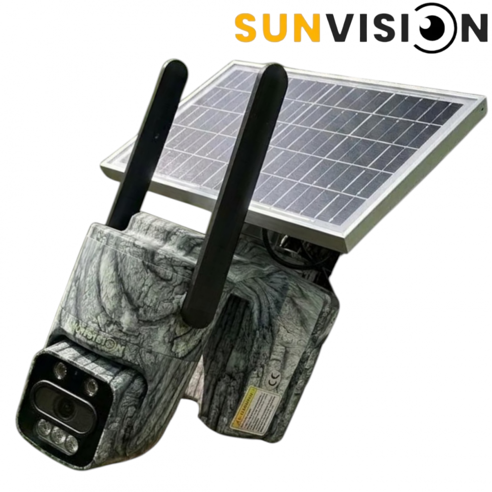 Ловна Камера Соларна SUNVISION 4G С ДИСТАНЦИОННО НАБЛЮДЕНИЕ