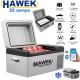Хладилник Компресорен Портативен HAWEK 20 литра 12V/24V 220V за Охлаждане и Замразяване със BLUETOOTH С20