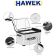 Портативен Компресорен Хладилник HAWEK 30 литра 12V / 24V / 220V Охлаждане и Замразяване с BLUETOOTH С30