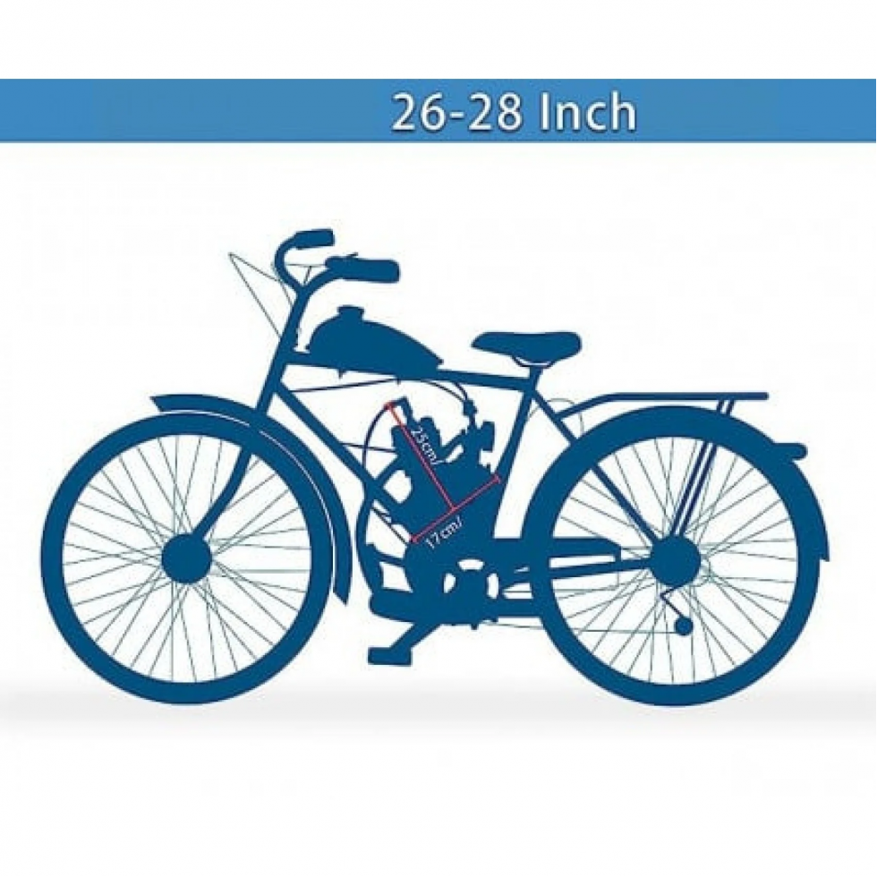 Двутактов Двигател за Велосипед Колело 50 Кубика ТАЙГА 50cc Бензинов 2-тактов Велодвигател Двутактов Двигател за Велосипед Колело 50 Кубика ТАЙГА 50cc Бензинов 2-тактов Велодвигател