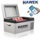 Хладилник Компресорен Портативен HAWEK 20 литра 12V/24V 220V за Охлаждане и Замразяване със BLUETOOTH С20