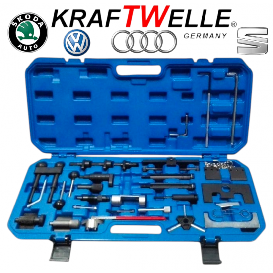 Комплект за Зацепване на Двигатели VW Audi Seat Skoda KRAFTWELLE KW-1025