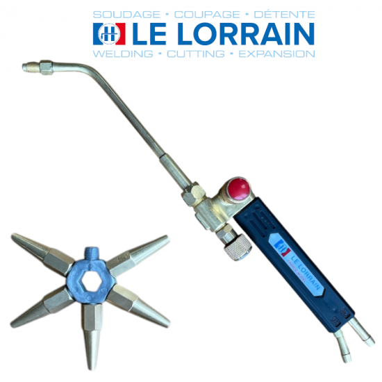 Газокислородна Горелка за Оксижен LE LORRAIN 7 Дюзи