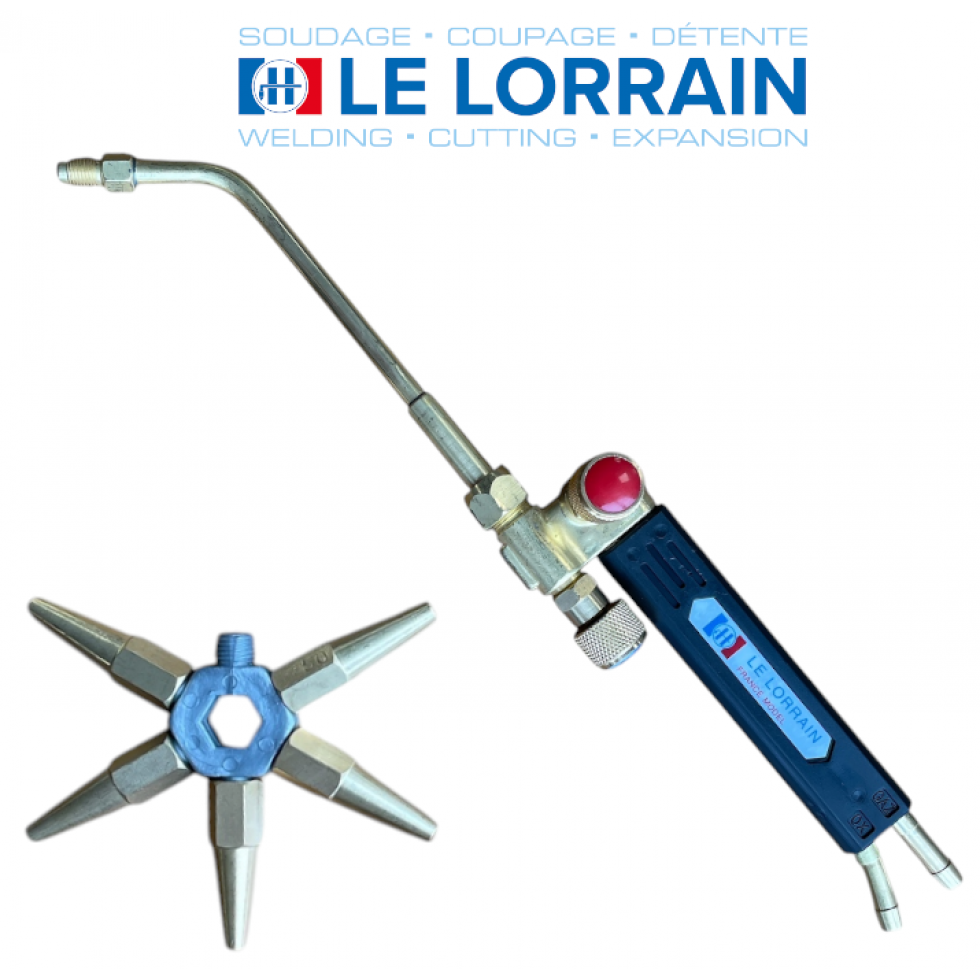 Газокислородна Горелка за Оксижен LE LORRAIN 7 Дюзи