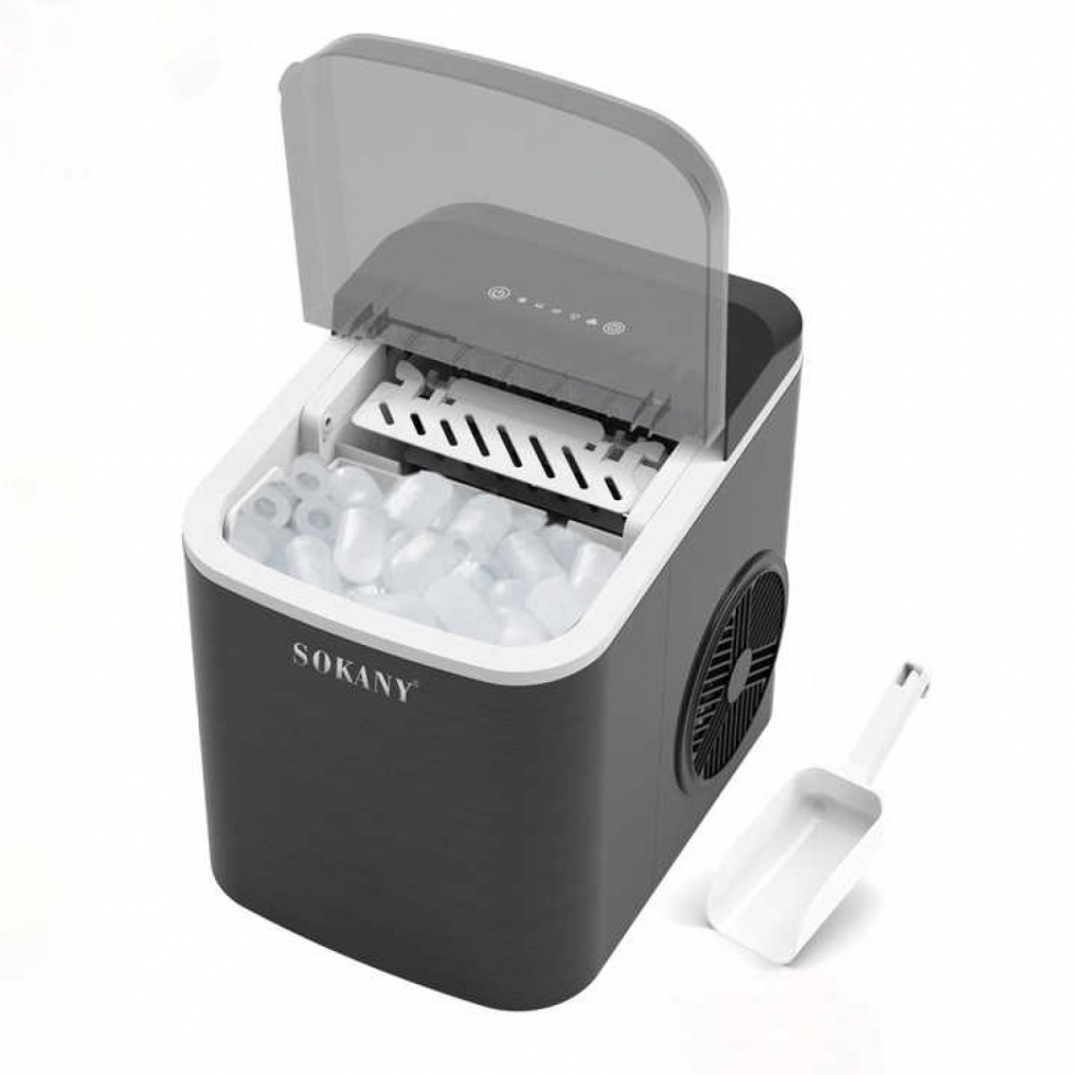 Ледогенератор 12 кг лед SOKANY SK-03038 Машина за лед Ледогенератор 12 кг лед SOKANY SK-03038 Машина за лед