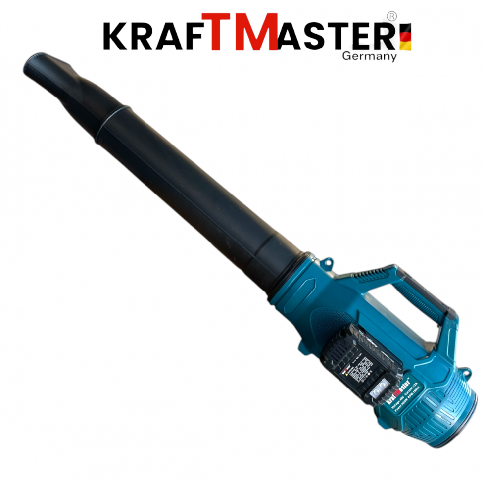 Акумулаторна Прахосмукачка и Духалка 2В1 KRAFT MASTER 48V 12AH 2 БАТЕРИИ