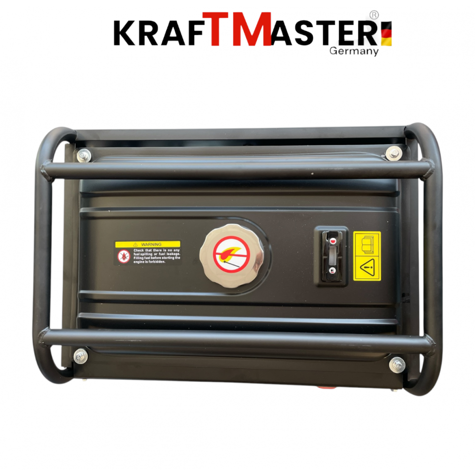 Четиритактов Генератор с Колела и Дистанционно 7.5kW KRAFT MASTER 13к.с 220V 380V 12V