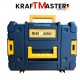 Комплект 2в1 Акумулаторен Импакт и Винтоверт 36V 8Ah KRAFTMASTER Жълт 2 Батерии в КУФАР 