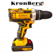 Акумулаторен Безчетков Ударен Винтоверт (Бормашина) KRONBERG 36V 8AH 2 Батерии и Зарядно в Куфар Акумулаторен Безчетков Ударен Винтоверт (Бормашина) KRONBERG 36V 8AH 2 Батерии и Зарядно в Куфар