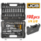Гедоре Професионално 108 части 1/4“ и 3/8“ 4-22мм JCB Хром Ванадиева Стомана