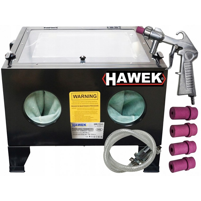 ПЯСЪКОСТРУЙНА КАБИНА 90 Л HAWEK ,HW-1044