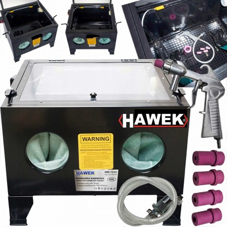 ПЯСЪКОСТРУЙНА КАБИНА 90 Л HAWEK ,HW-1044