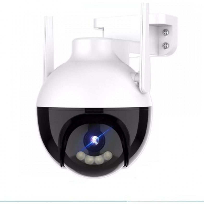 6MP - ICSEE SMART SPHERE 4LED WI-FI ОХРАНИТЕЛНА КАМЕРА 360 PTZ