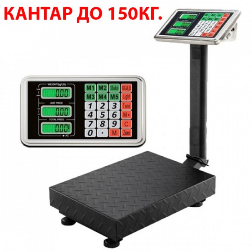Платформена ЯПОНСКА електронна везна 150кг кантар Платформена ЯПОНСКА електронна везна 150кг кантар