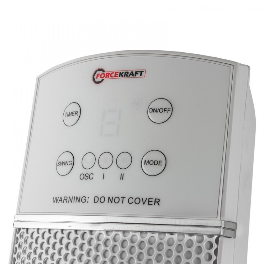 Вентилаторна Печка с Керамичен Нагревател 2000W и 2200W FORCEKRAFT с дисплей и дистанционно Вентилаторна Печка с Керамичен Нагревател 2000W и 2200W FORCEKRAFT с дисплей и дистанционно