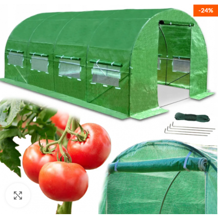 ТУНЕЛНА ОРАНЖЕРИЯ КОМПЛЕКТ С РАЗМЕРИ 4х2 5х2 10м2