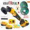 Акумулаторен Ъглошлайф Kraft 36V 125mm + 25бр. дискове