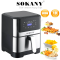 Air Fryer ЕЪРФРАЙЪР 7 Литра SOKANY 1800W SK-ZG-8040