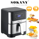 Air Fryer ЕЪРФРАЙЪР 7 Литра SOKANY 1800W SK-ZG-8040
