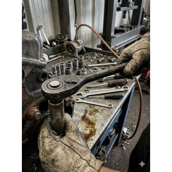 Ударно Гедоре с Дълбоки Вложки 1/2 23 части STAHLMAYER