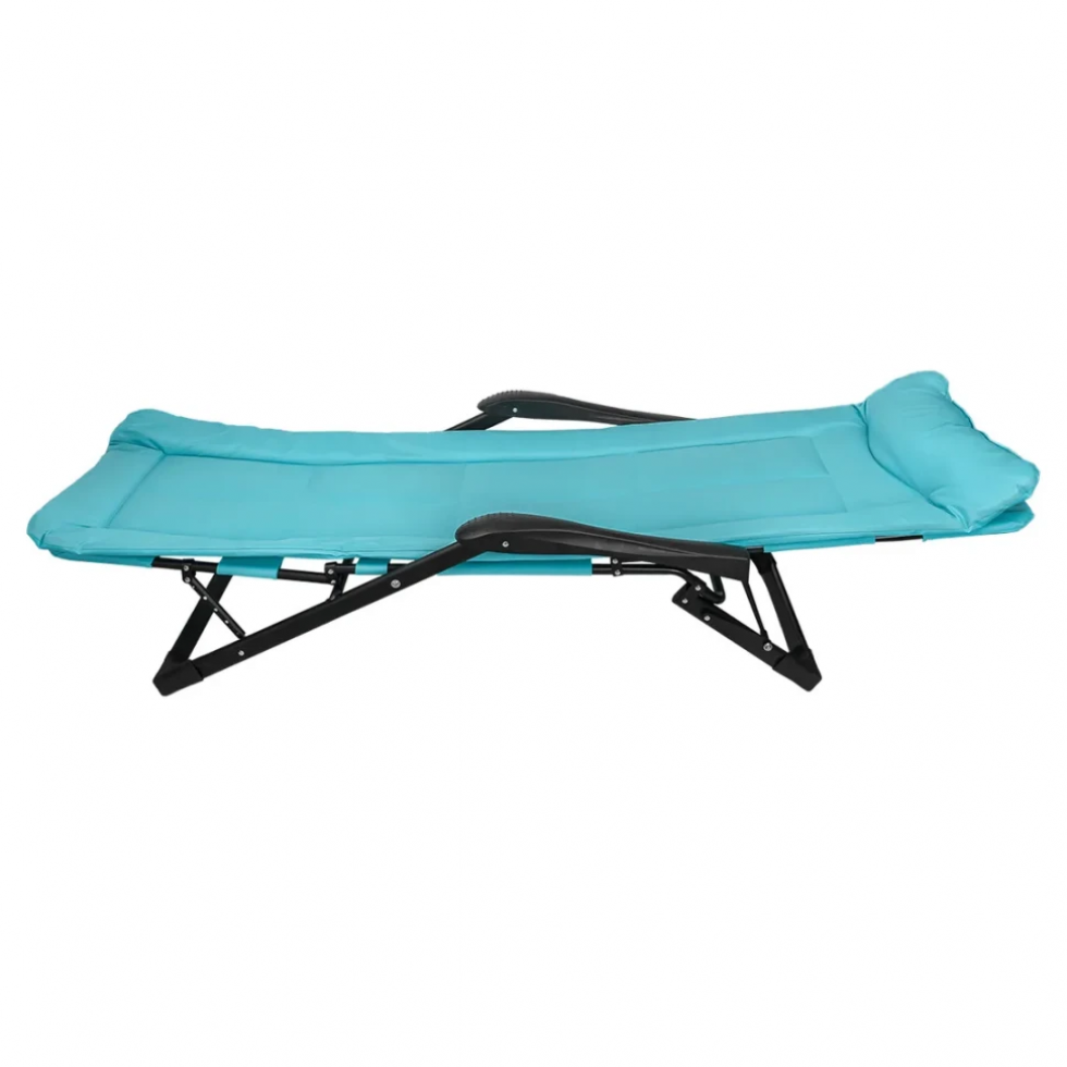Сгъваем Стол Шезлонг Син до 200кг