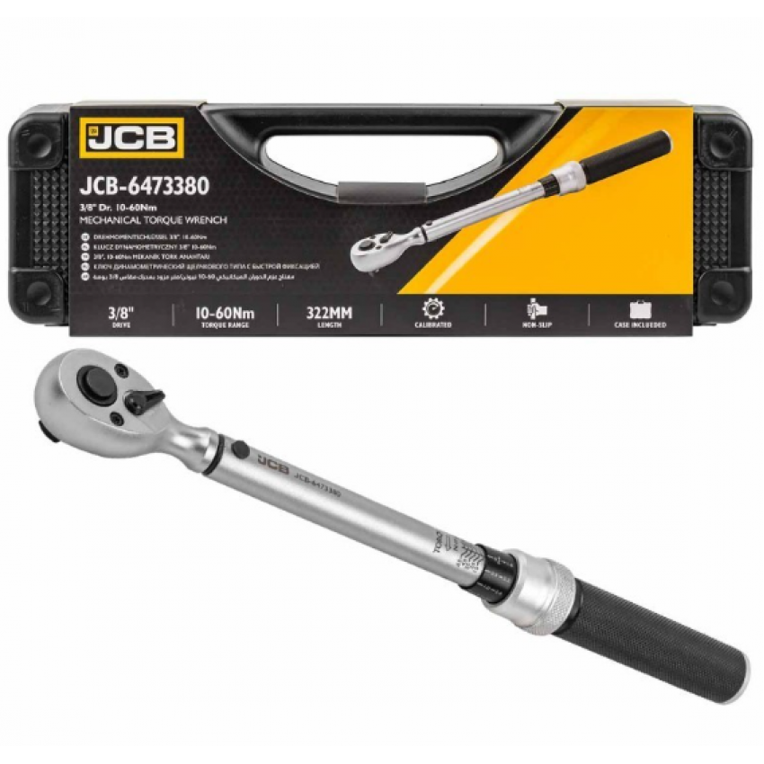Динамометричен Ключ JCB 3/8 20-120Nm 