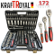 Гедоре Куфар с инструменти 172 части KRAFTROYAL Гедоре с 3бр тресчотка