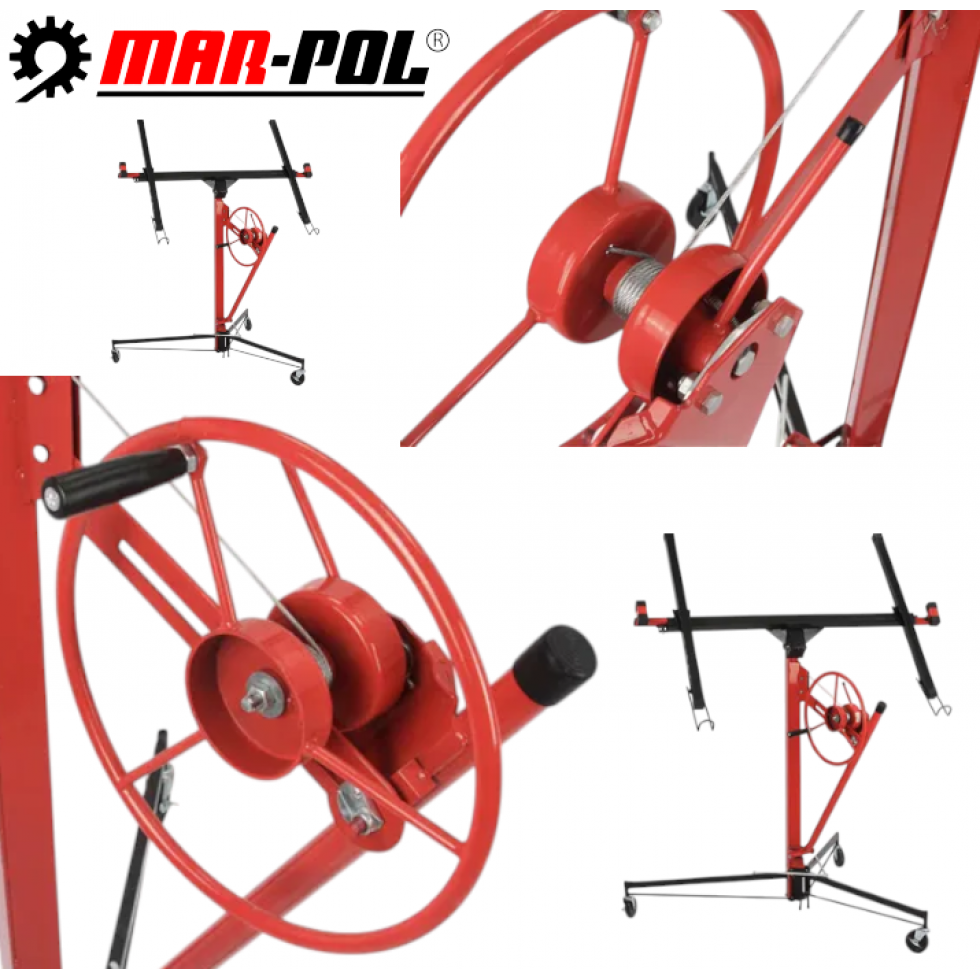 Повдигач за Гипсокартон Асансьор Повдгащ 140-335 см Подемник за плоскости Повдигач за Гипсокартон Асансьор Повдгащ 140-335 см Подемник за плоскости