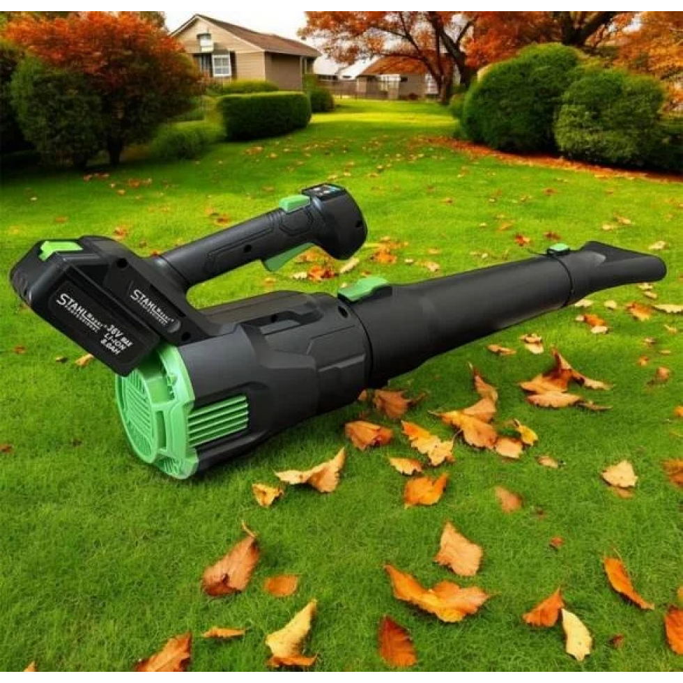Акумулаторна Духалка за Листа Въздуходувка STAHLMAYER 36V 8.0AH  2 батерии и зарядно