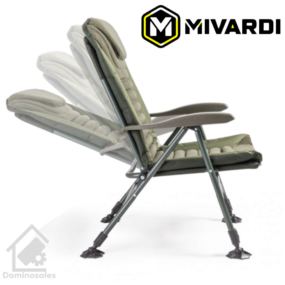 Стол Шаранаджийски Mivardi Chair Professional Quattro с регулируема облегалка