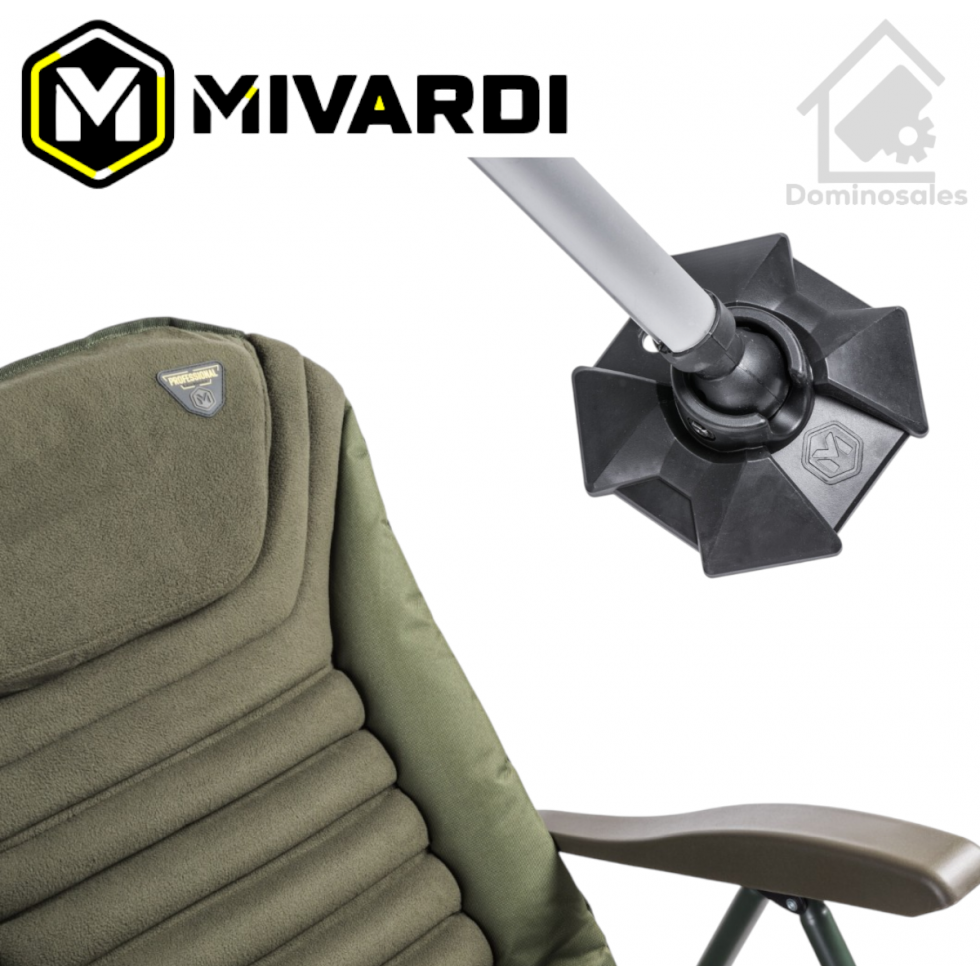 Стол Шаранаджийски Mivardi Chair Professional Quattro с регулируема облегалка