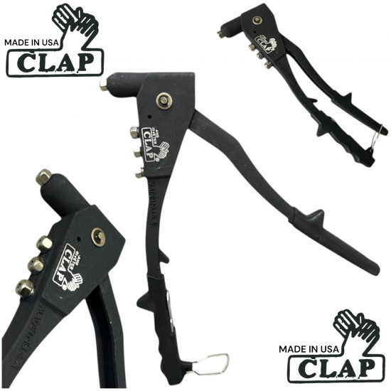 Ръчна нитачка CLAP за попнитове 2.4, 3.2, 4 и 4.8 мм Нитачка Ръчна нитачка CLAP за попнитове 2.4, 3.2, 4 и 4.8 мм Нитачка