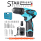 Акумулаторен Двускоростен Винтоверт STAHL MAYER 24V + Накрайници