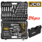 Гедоре Професионално 216ч. JCB 1/4 3/8 1/2 J-38841 Хром Ванадиева Стомана