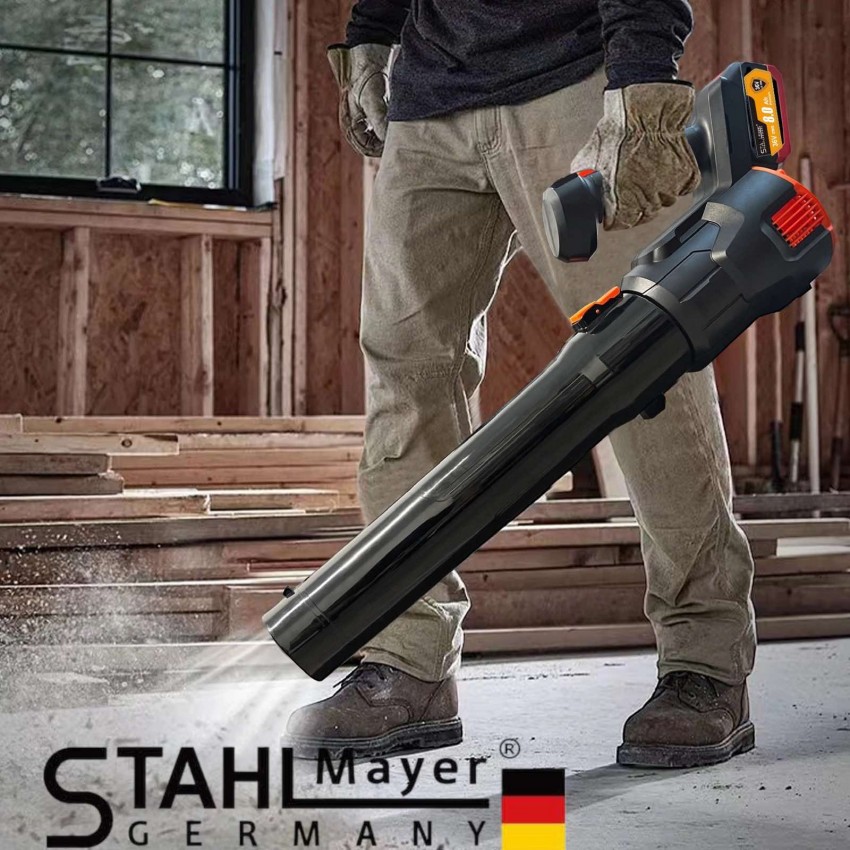 АКУМУЛАТОРНА ДУХАЛКА ЗА ЛИСТА С ДВЕ БАТЕРИИ - ВЪЗДУХОДУВКА 36V 8AH StahlMayer АКУМУЛАТОРНА ДУХАЛКА ЗА ЛИСТА С ДВЕ БАТЕРИИ - ВЪЗДУХОДУВКА 36V 8AH StahlMayer