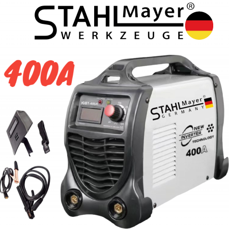 Инверторен Електрожен StahlMayer 400А с дислей
