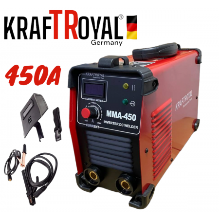 Инверторен Електрожен 450А KRAFT ROYAL Водоустойчив