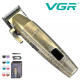 Професионална Машинка за Подстригване VGR V-036 Титаниеви Ножове и Батерия 2600mAh за Коса и Брада