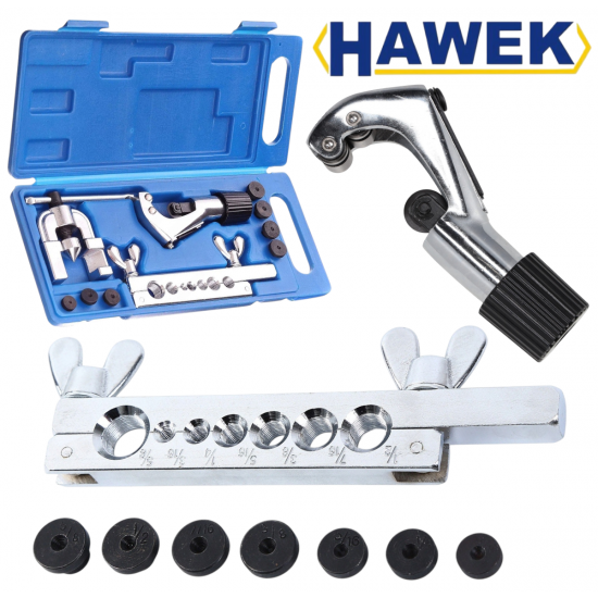 Конусна Дъска за Ремонт на Спирачни Тръбички 10 части HAWEK HW-1166