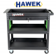Инструментална Количка HAWEK с 3 Рафта и 1 Чекмедже Количка за Инструменти HW-1191