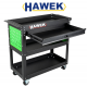 Инструментална Количка HAWEK с 3 Рафта и 1 Чекмедже Количка за Инструменти HW-1191