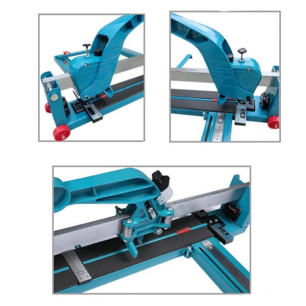 Машина за Рязане на Гранитогрес Плочки Професионална с Лазерен Водач 100см ДЪЛЖИНА НА СРЕЗА ДО 15мм ДЕБЕЛИНА НА ПЛОЧКИТЕ 1000мм